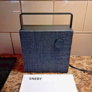 IKEA Eneby 20   E1720 Bluetooth Speaker With Wallmount-Battery-Power Cord-Manual